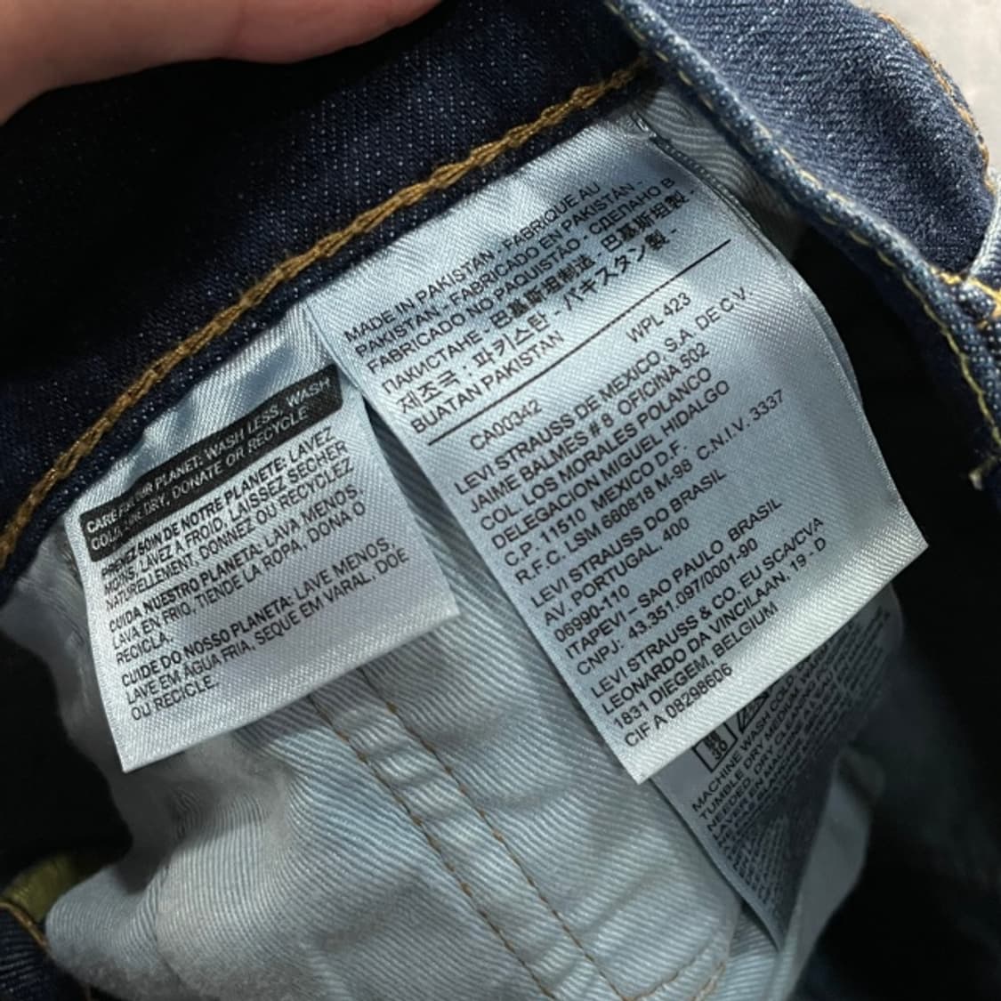 32 리바이스 513 청바지 상품이미지3