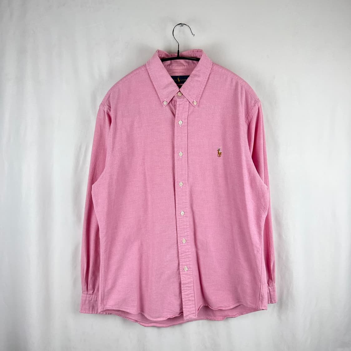 L) 랄프로렌 슬림핏 옥스포드 셔츠 핑크 상품이미지2
