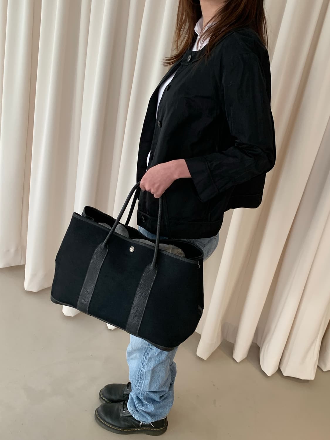 00's "Hermes" Garden Party Bag 상품이미지10