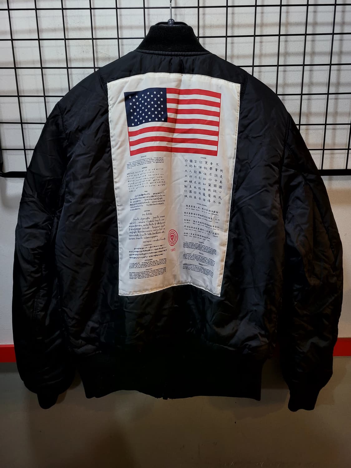 정품 알파인더스트리 L-2B 블러드칫 젠2 리버시블 플라이트 자켓 상품이미지1