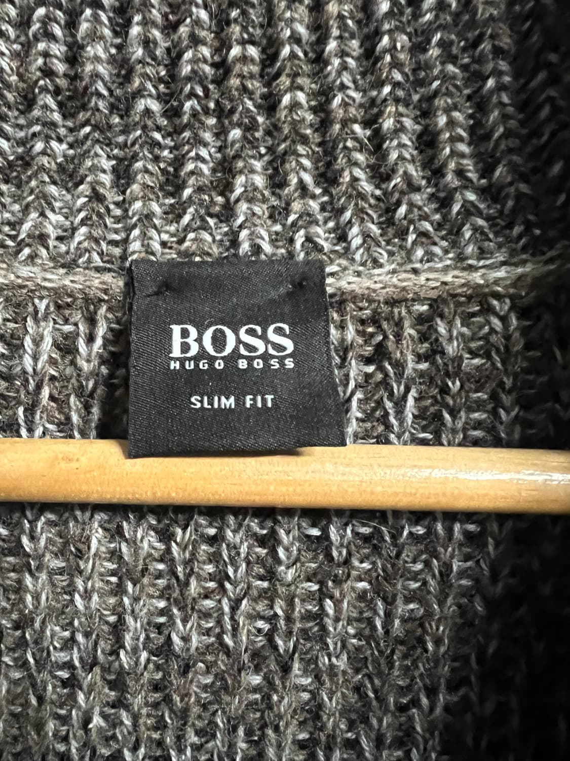 휴고보스 더블 브레스티드 숄 칼라 가디건 상품이미지2