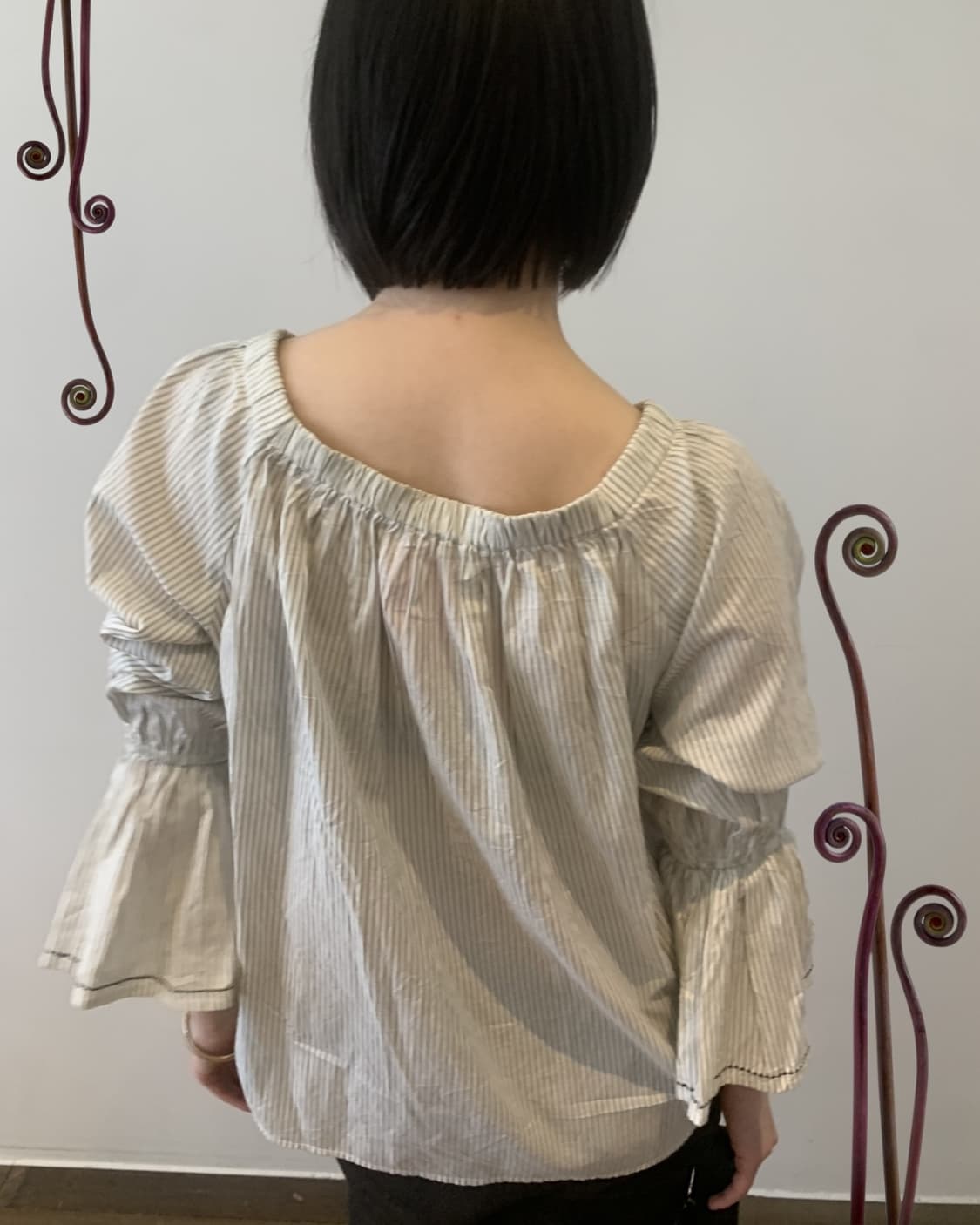 Vintage Japanese blouse  상품이미지2