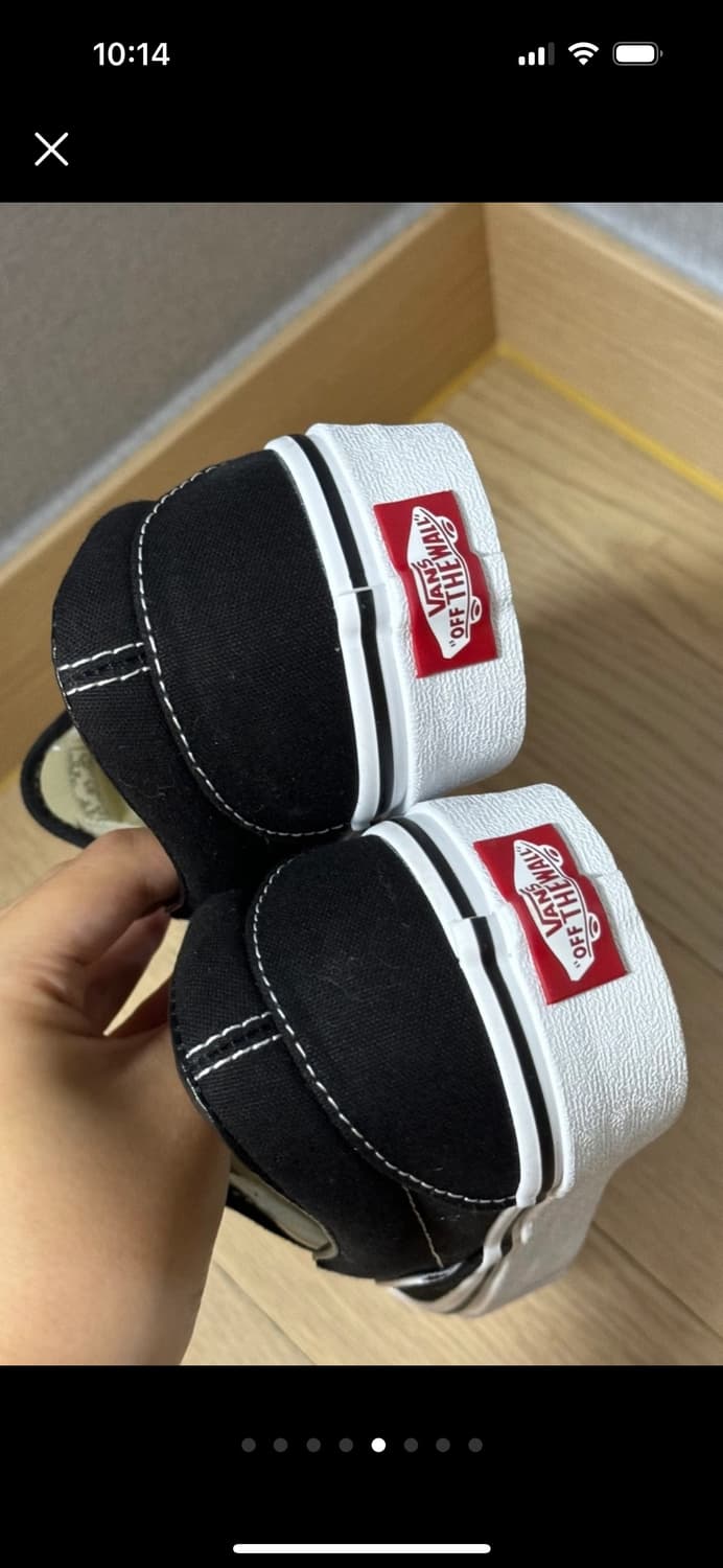 (새상품급 4.7할인가, 박스X) 반스 코어클래식 슬립온 상품이미지5