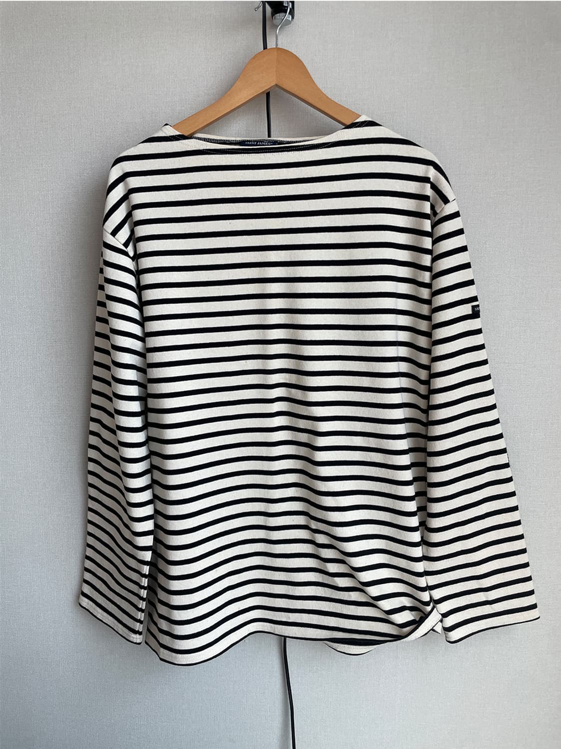 세인트제임스 스트라이프 슬리브 티셔츠 상품이미지1