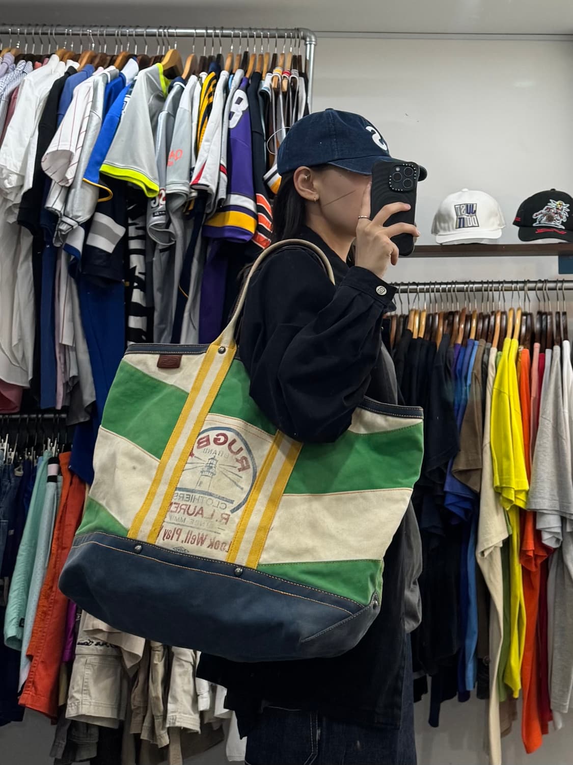 럭비 바이 랄프로렌 토트백 상품이미지6