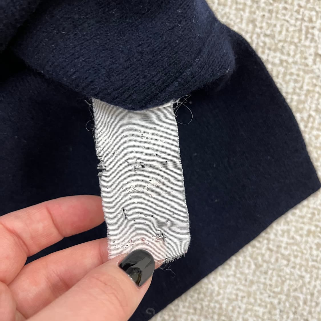 90 헤지스 여성 니트 조끼 베스트 0127M2 상품이미지3