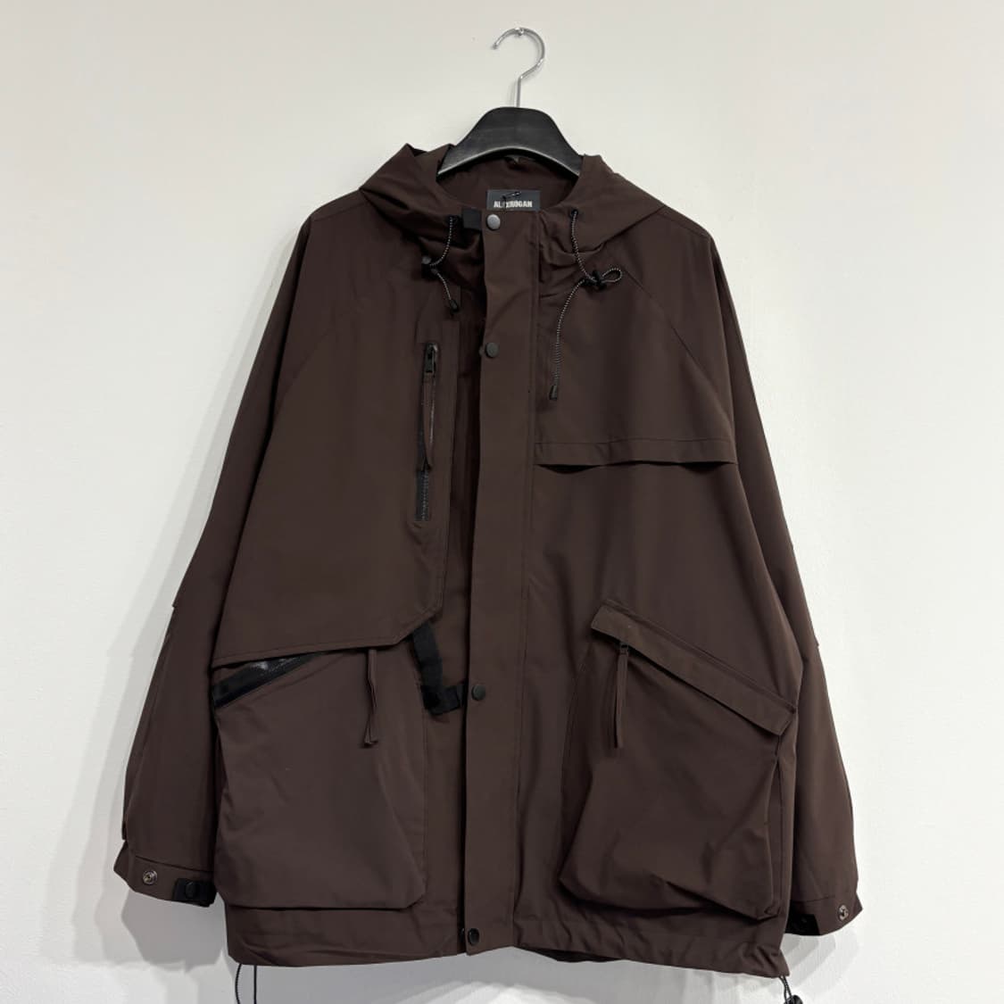 [새상품] 테크웨어 디자인 후드 바람막이 상품이미지1