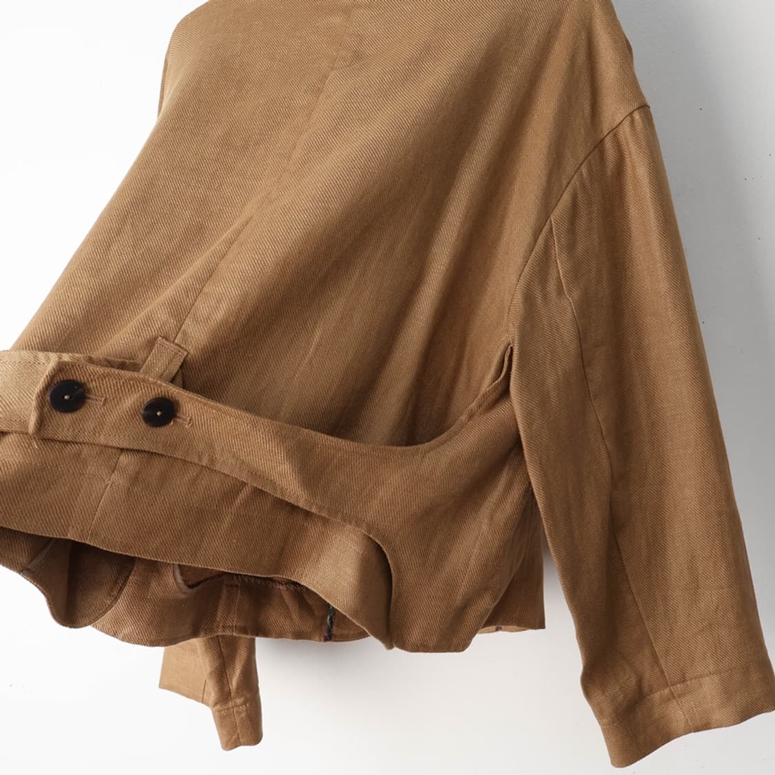 66/새상품 더엣지 린넨 자켓 상품이미지3