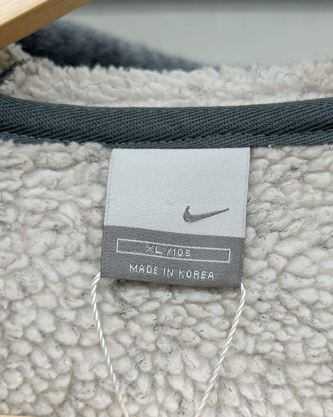 나이키 00s 배스킷볼 스우시 플리스 점퍼 차콜 상품이미지6