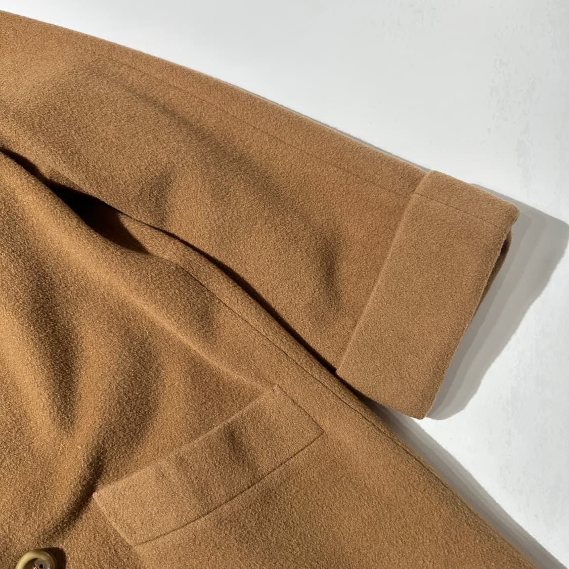 버버리 울 캐시미어 더블 롱코트 상품이미지5