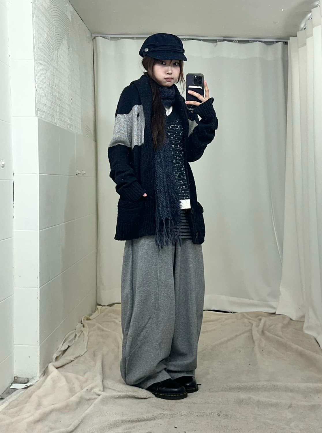 아베크롬비 그레이네이비 데일리 모리 코디세트 상품이미지2