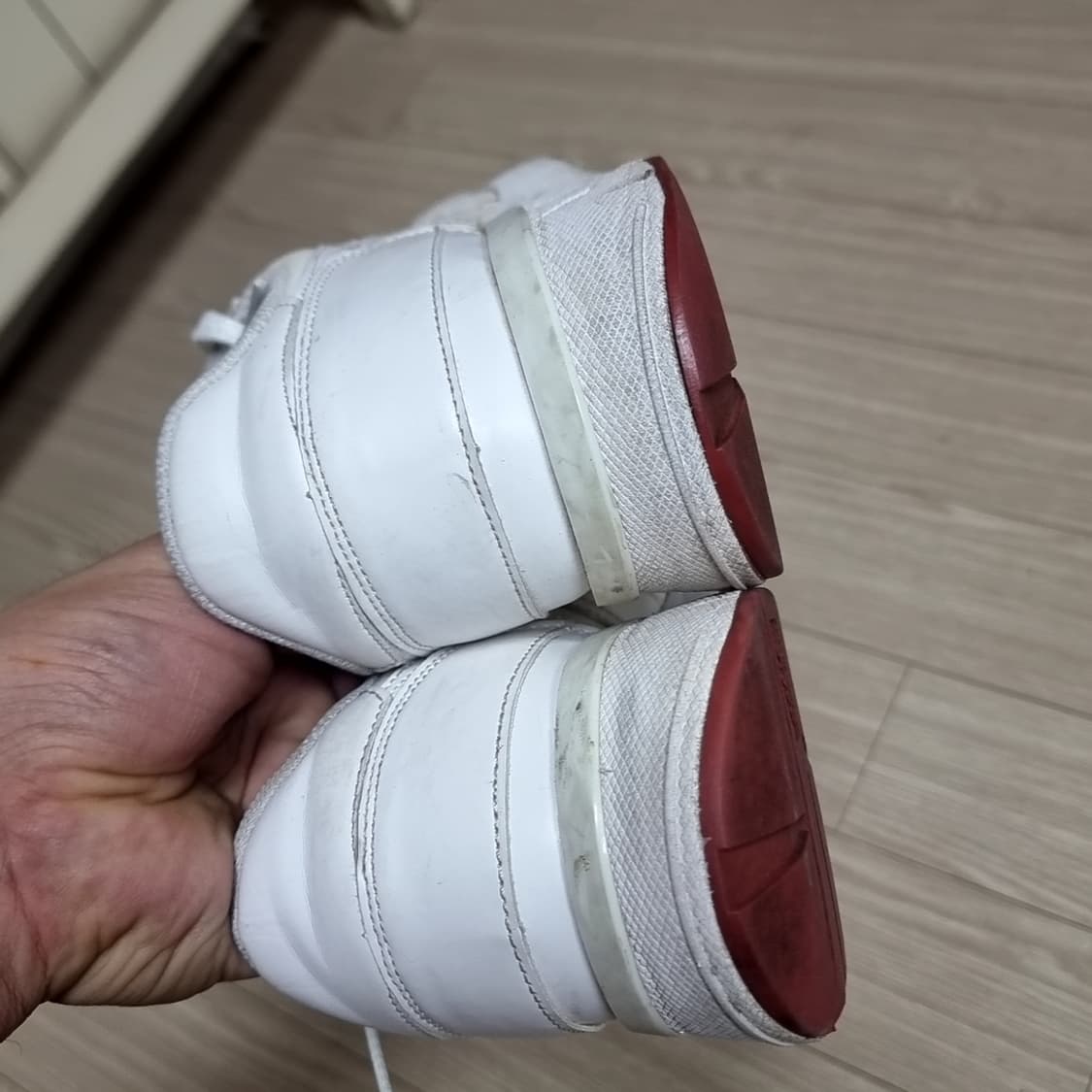 오니츠카타이거 흰색 스니커즈 운동화(280) 상품이미지3