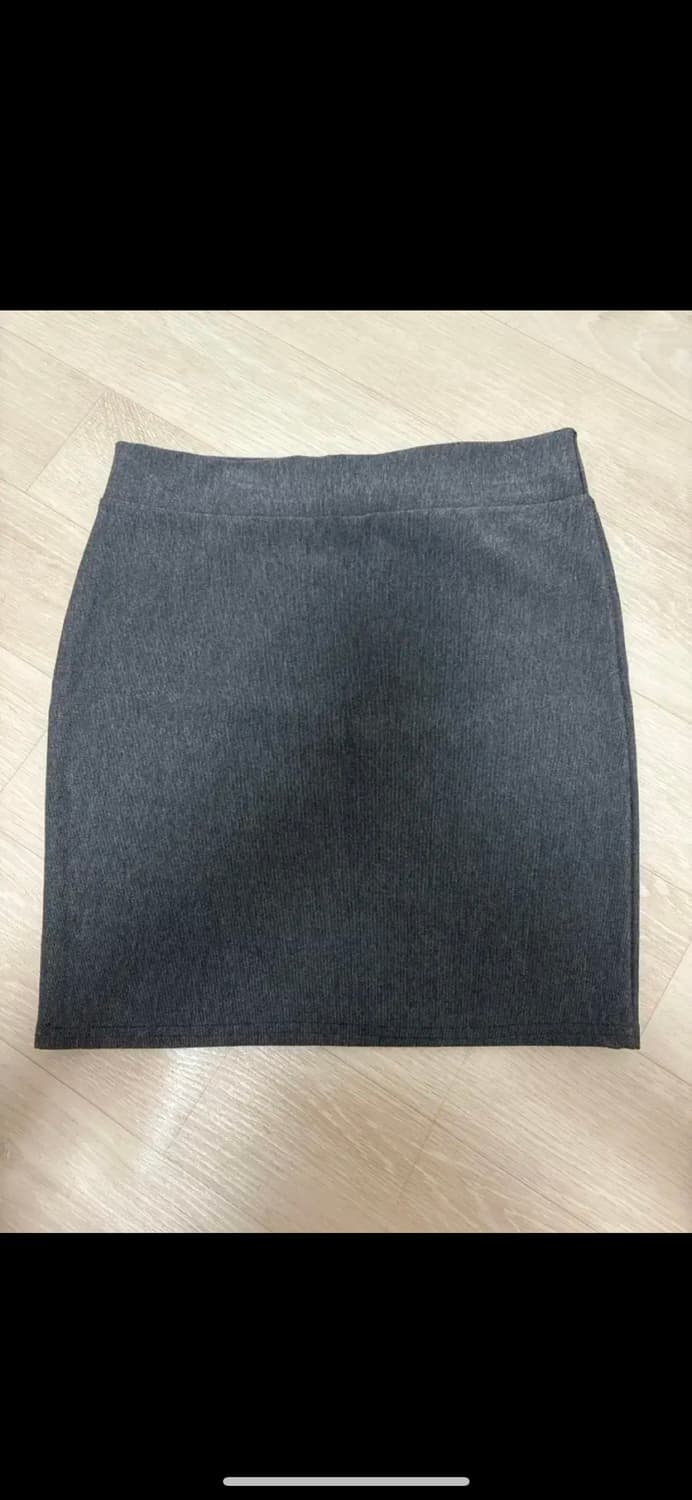 회색 h라인 미니스커트 상품이미지1
