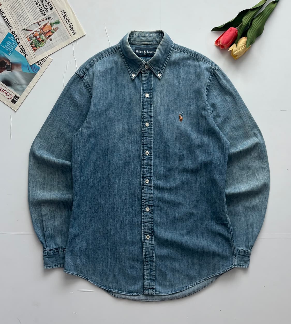 Polo 폴로랄프로렌 데님 셔츠 상품이미지2