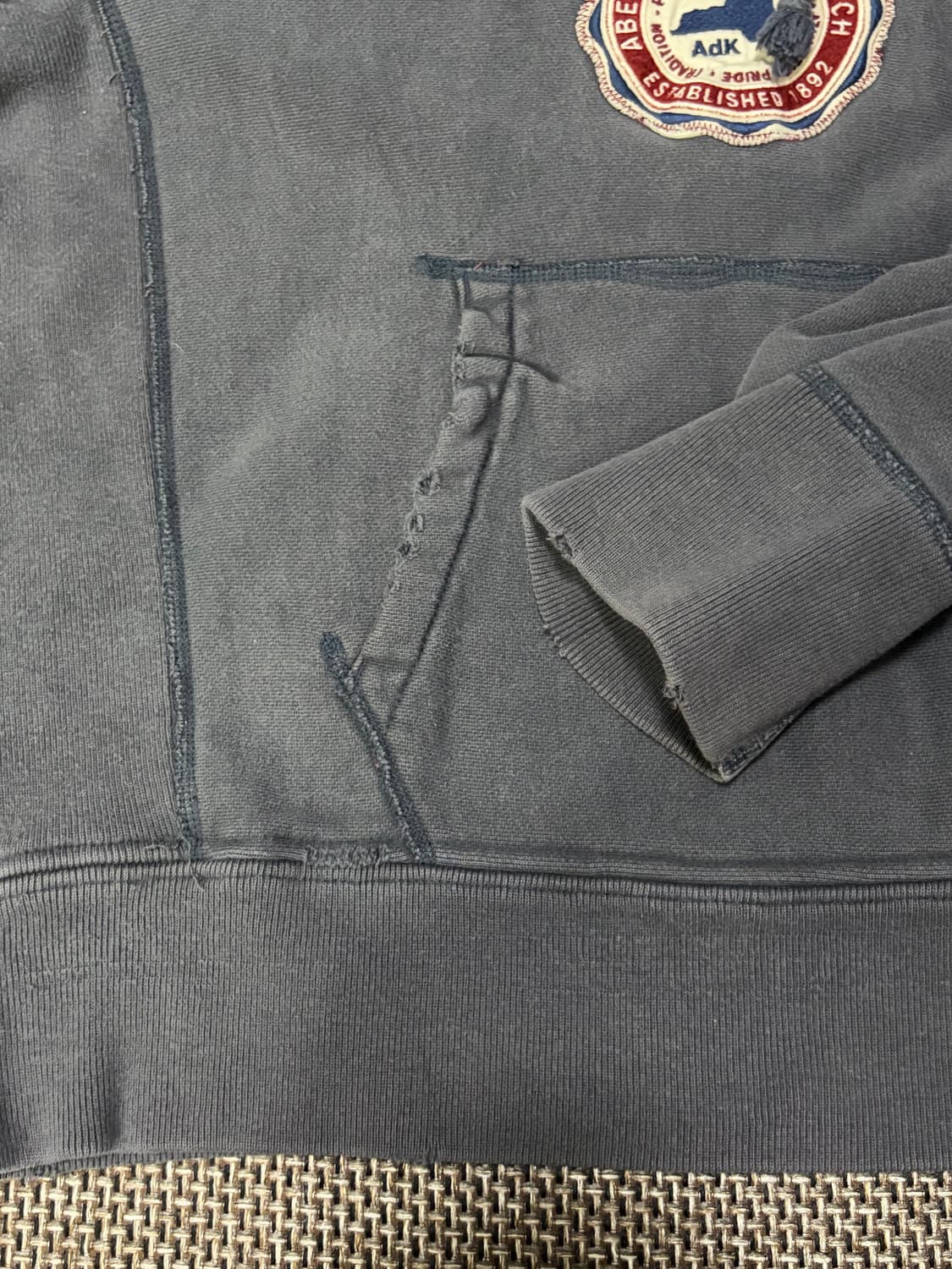 아베크롬비 올드스쿨 후드집업 상품이미지3