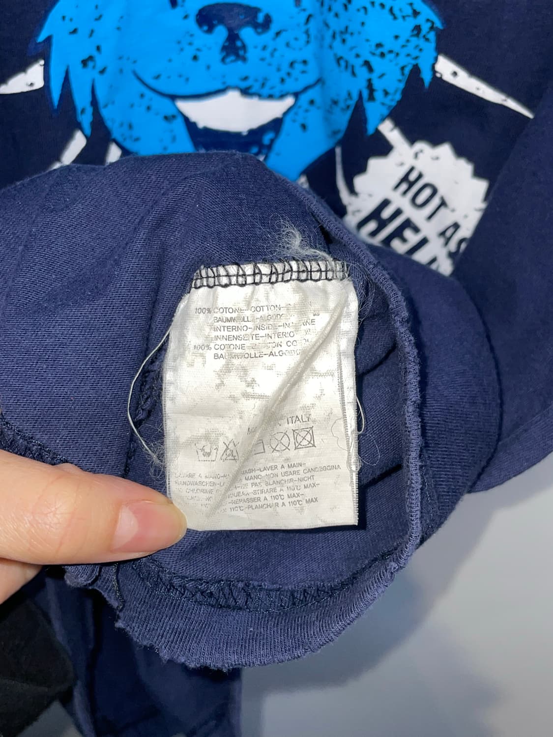 디스퀘어드2 네이비 반팔 티셔츠 상품이미지7