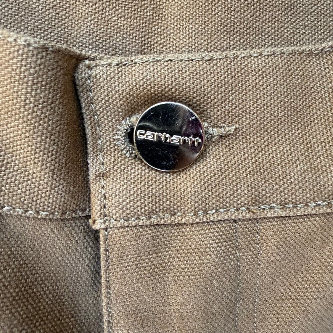 칼하트 더블니 팬츠 브라운 상품이미지5