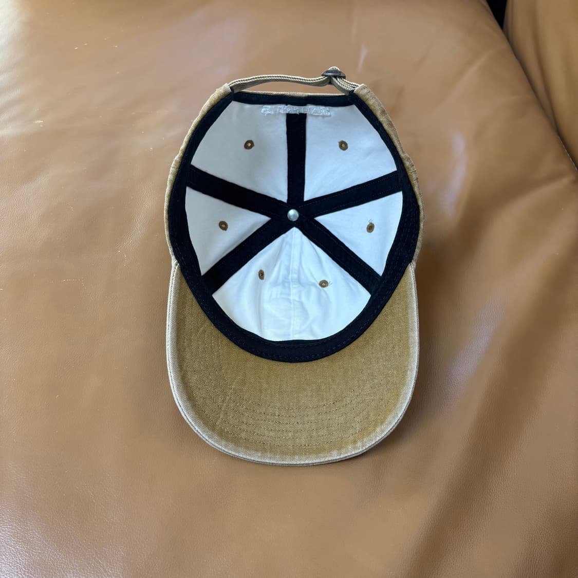 슈프림 S로고 볼캡 모자 20SS 피그먼트 탄 상품이미지6