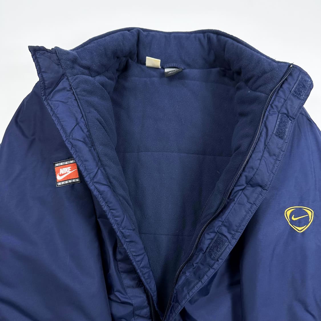 나이키 구형 바르셀로나 패딩 점퍼 네이비 L 상품이미지5