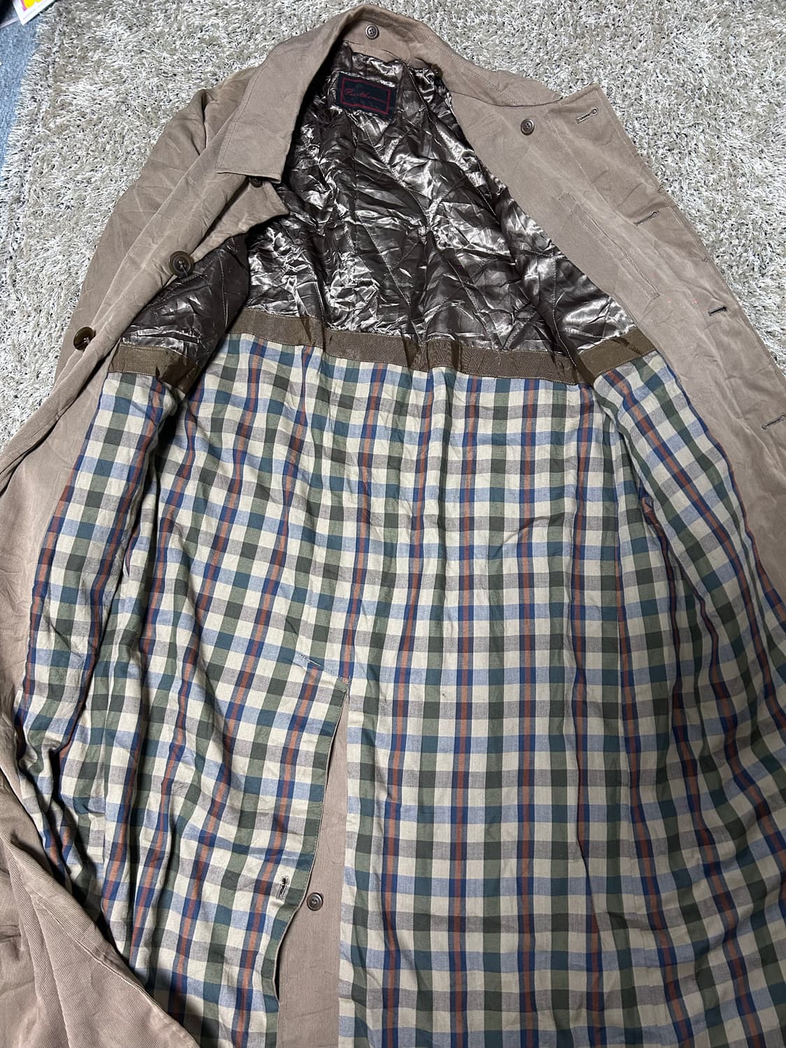 일제 트랜치코트 사이즈 105~110 상품이미지4