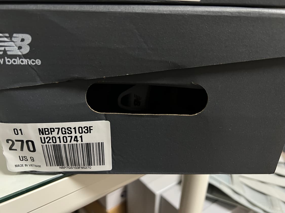 판매)뉴발란스 x 카키스 2010 앱졸브 데이 투어 270 새상품 상품이미지2