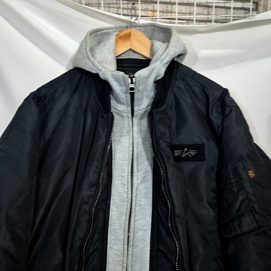 Alpha Industries 알파인더스트리 후드 봄버 자켓 상품이미지4
