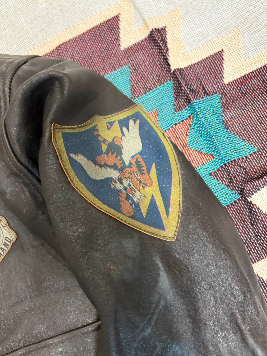 80~90s 버글보이 A2 레더자켓 /bugleboy airjacket 상품이미지10