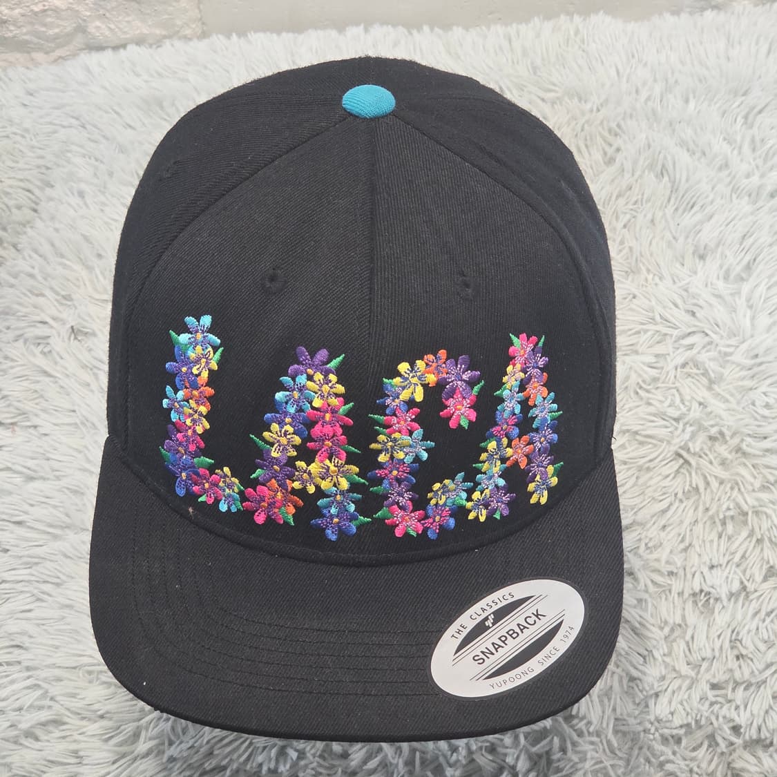 L3-3:펠틱스 LA 플라워 자수 스냅백 (56-60FREE) 상품이미지1
