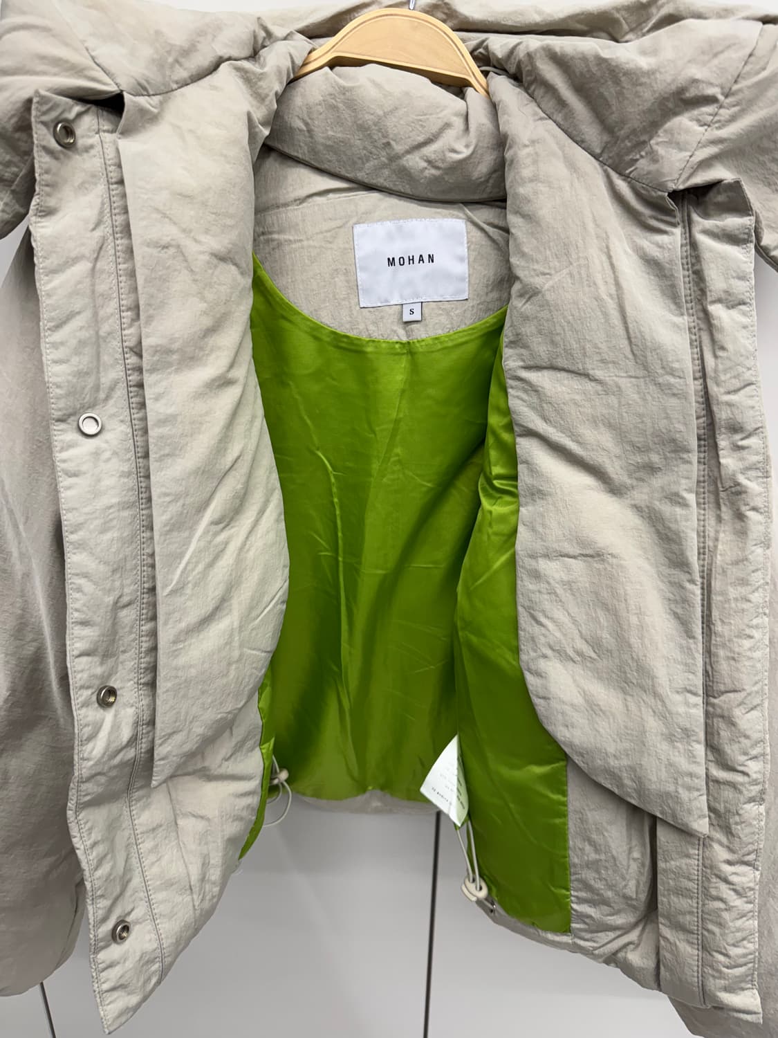 모한 후드 푸퍼 구스다운 패딩 상품이미지9