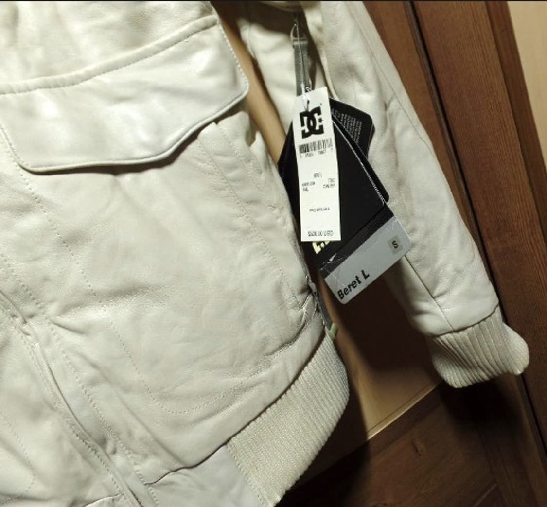 여성 양가죽/ 미국 DC 보드 자켓/미사용 상품이미지4