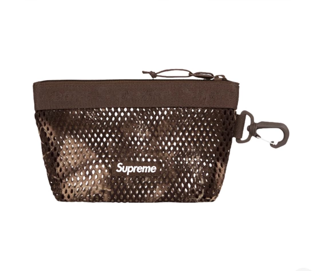 슈프림 메쉬 미니 파우치 카모 상품이미지1