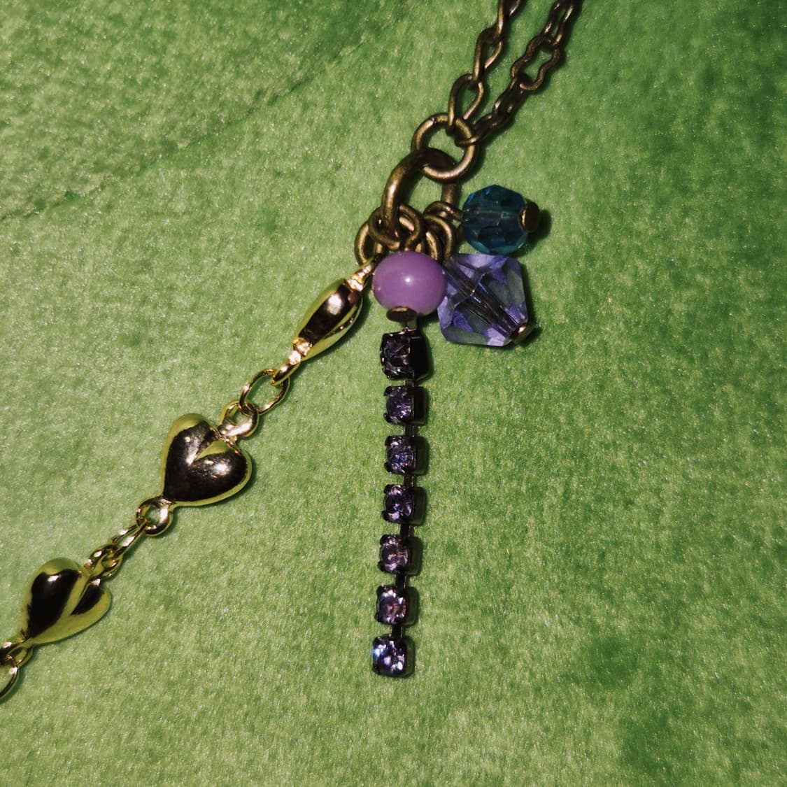 06s 에디션 안나수이 빅 스컬 하트 레이어드 목걸이 상품이미지8