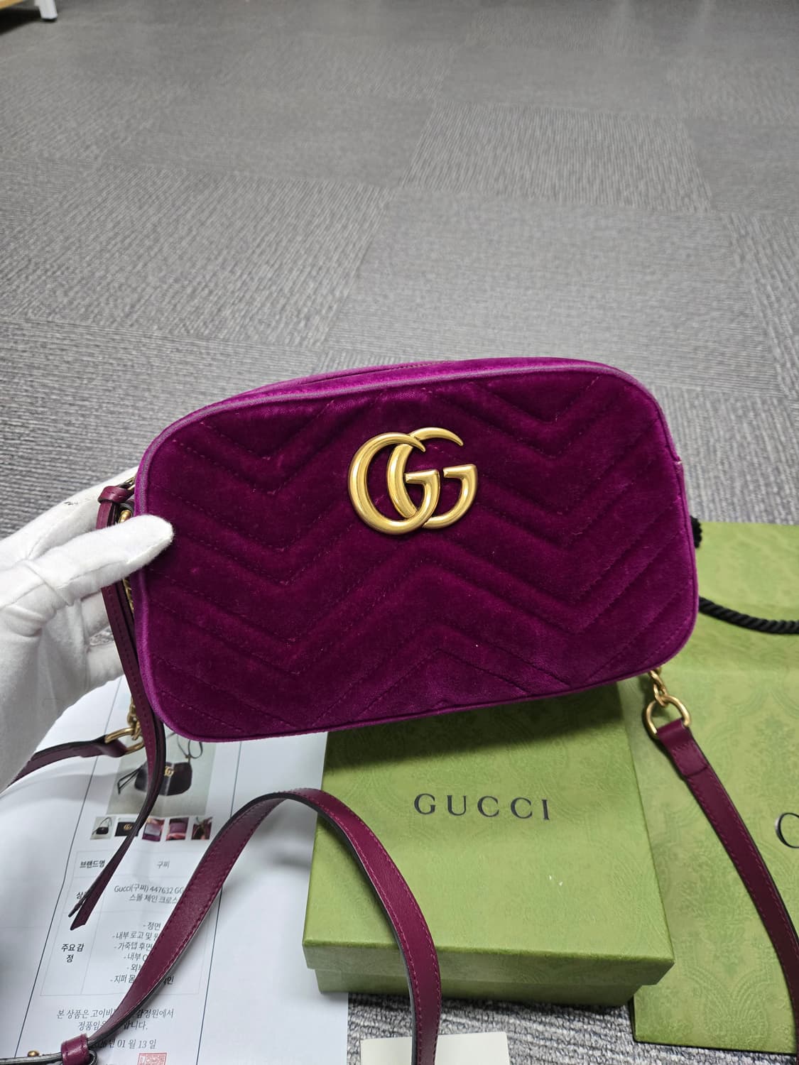 [특가][정품] 구찌 마몬트 GG 크로스백 상품이미지1