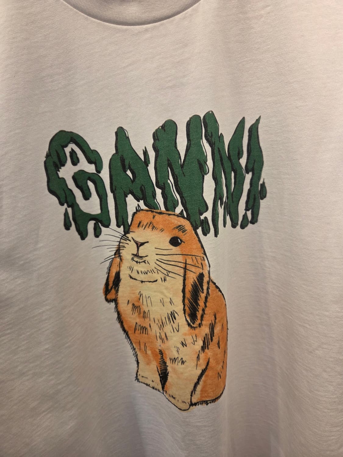 가니 래빗 로고 티셔츠 상품이미지4