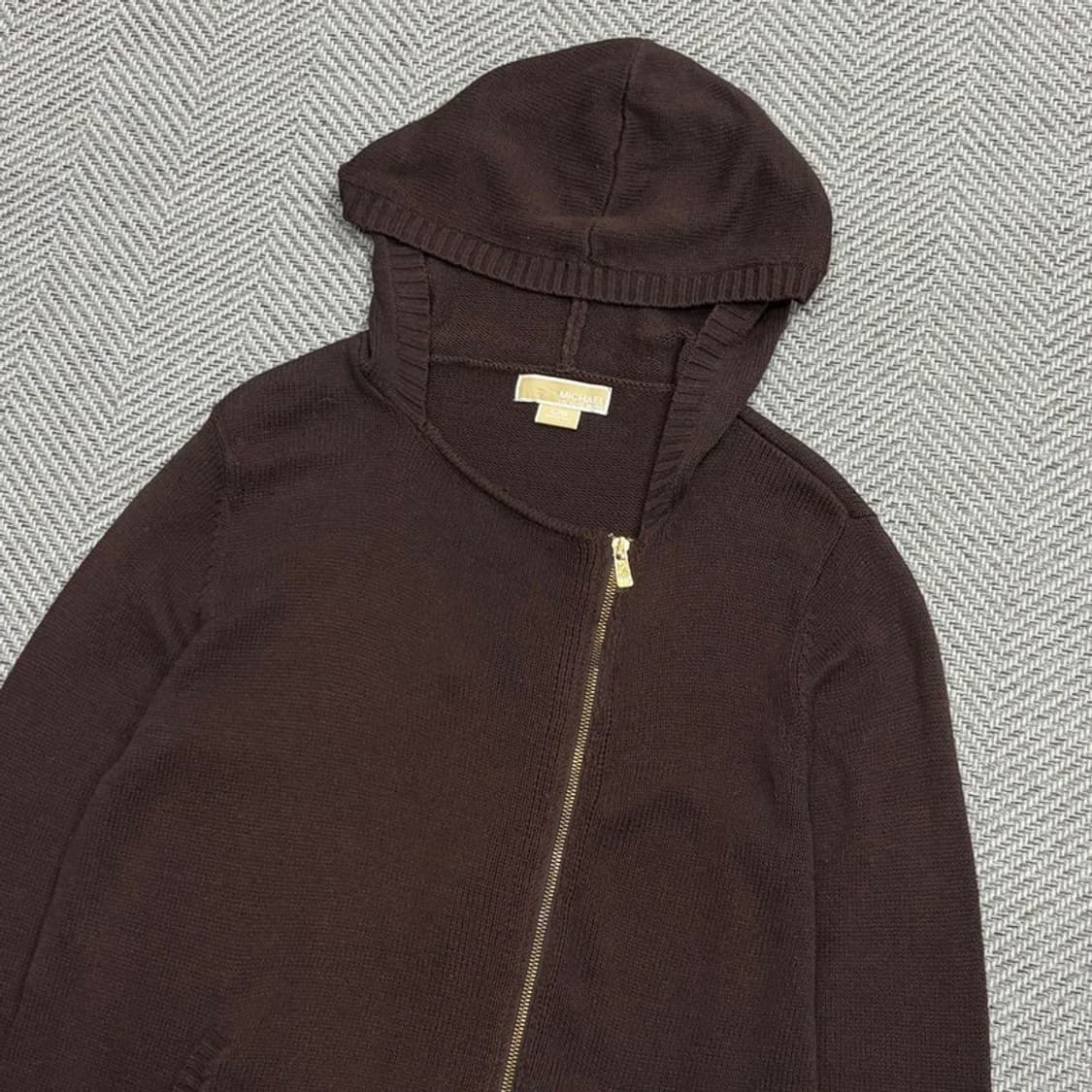 마이클코어스 사선 니트집업 v1706 상품이미지3