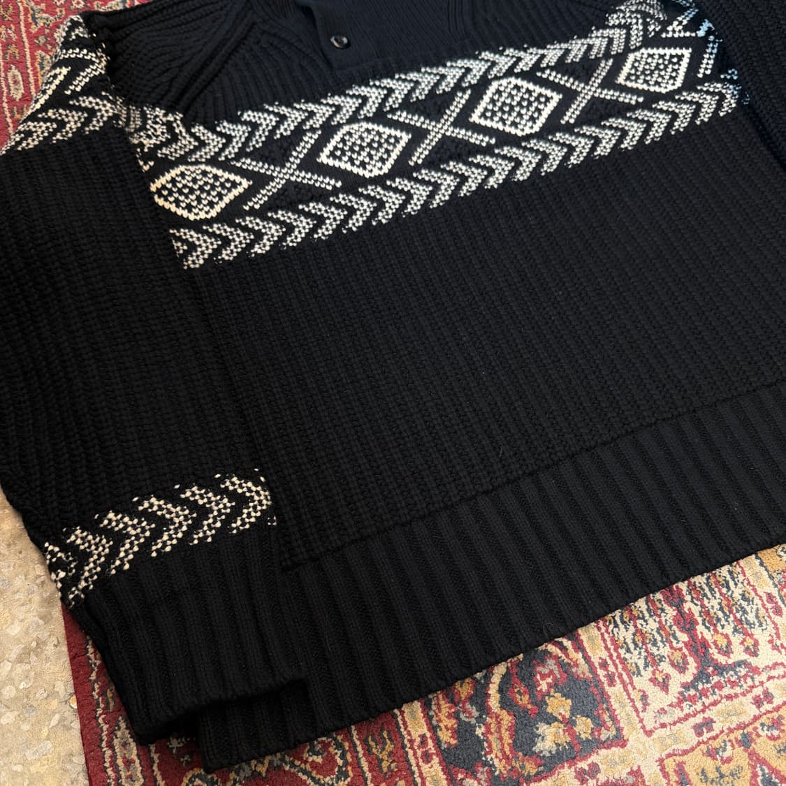 바나나 리퍼블릭 페어 아일 하이넥 니트 [ 105-110 ] 상품이미지4