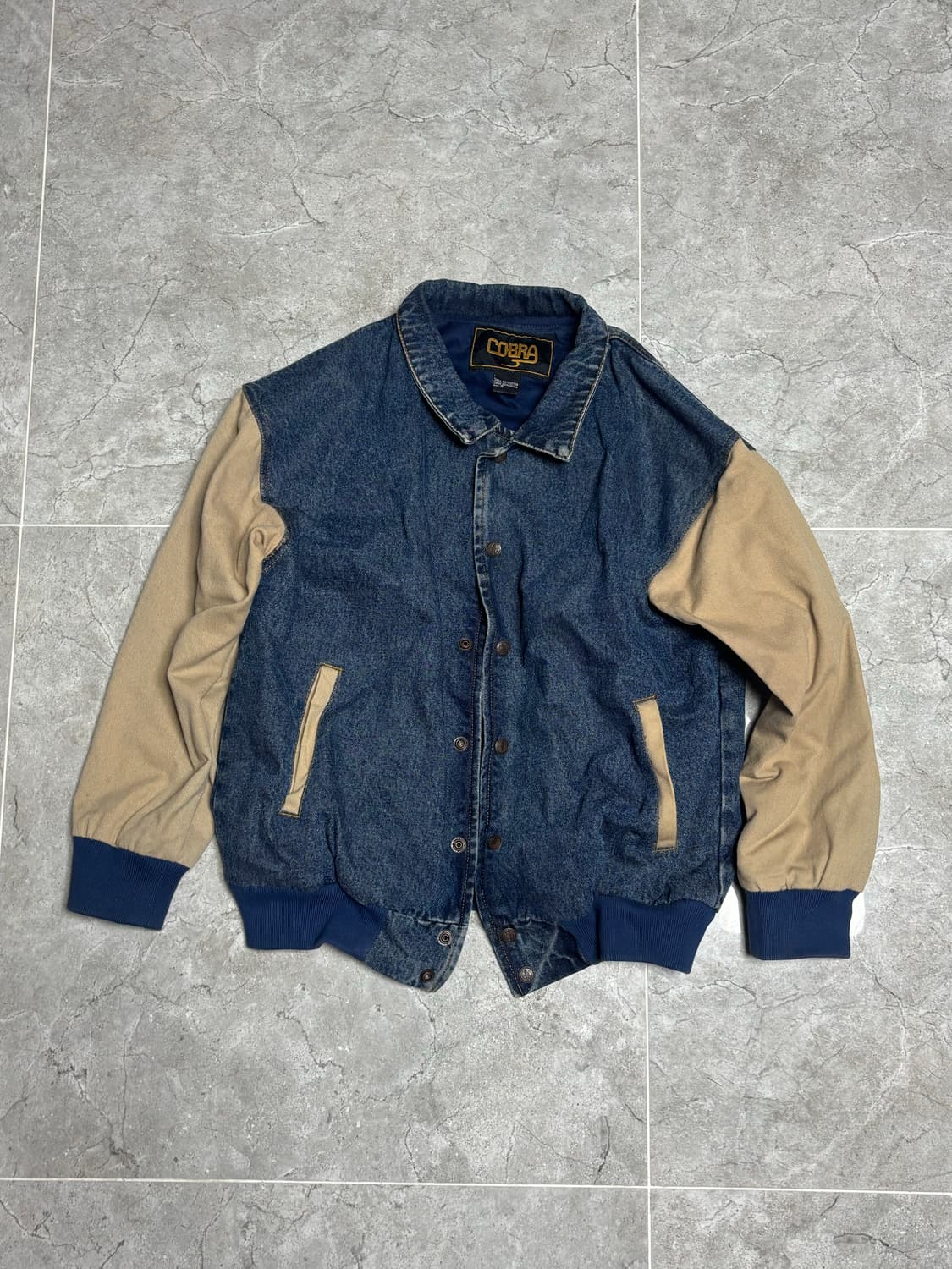 Cobra 데님 블루종 상품이미지1