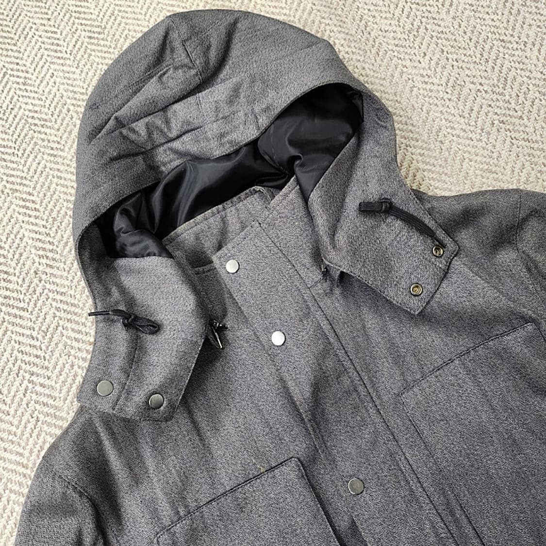 알마니 회색 점퍼 상품이미지2