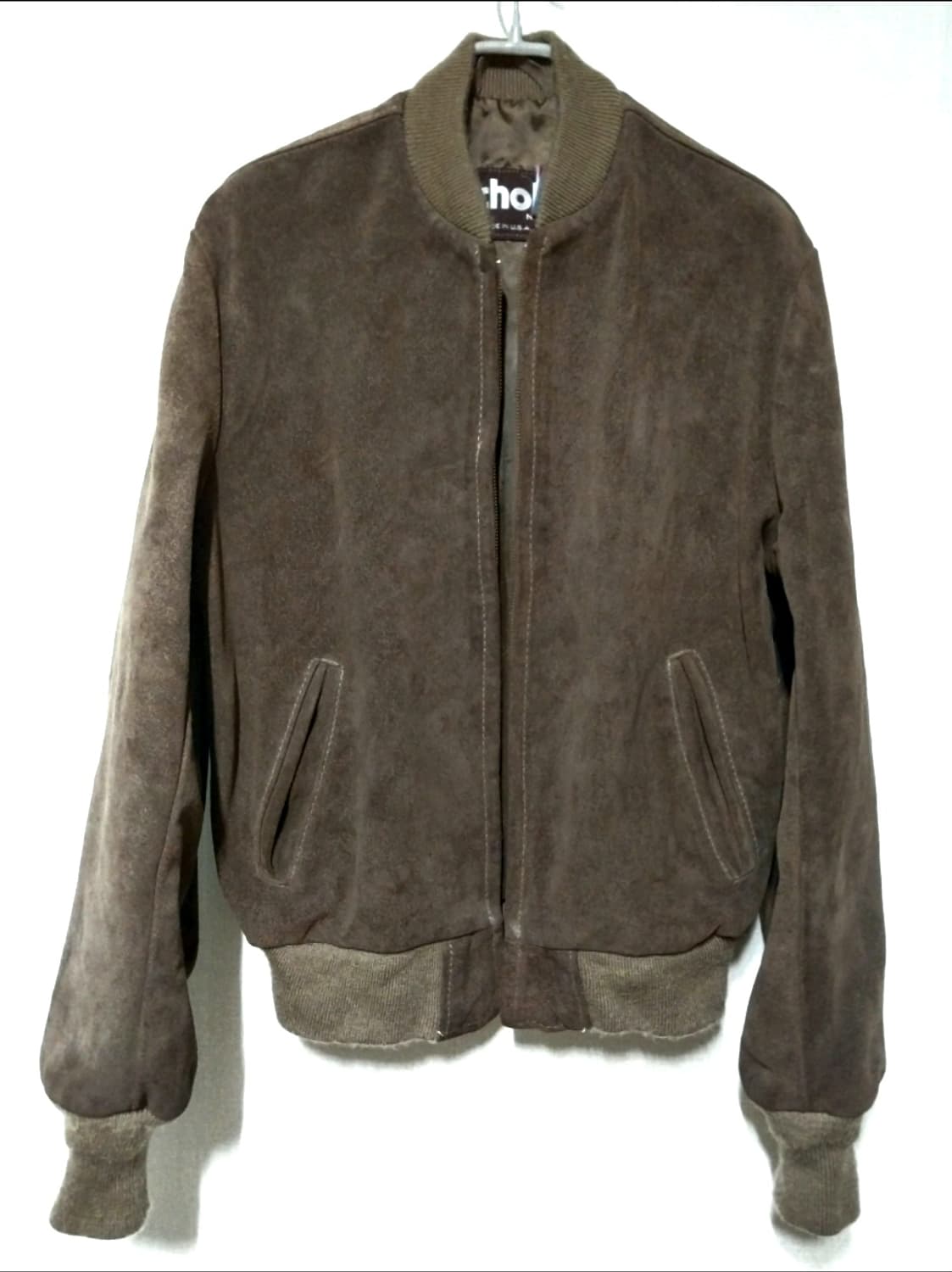 Schott 스웨이드 봄버 자켓 38 상품이미지1