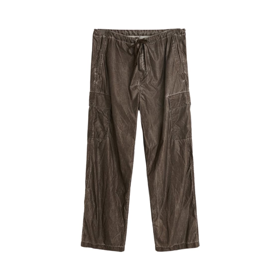 아워레가시 브라운 나일론 팬츠 상품이미지1