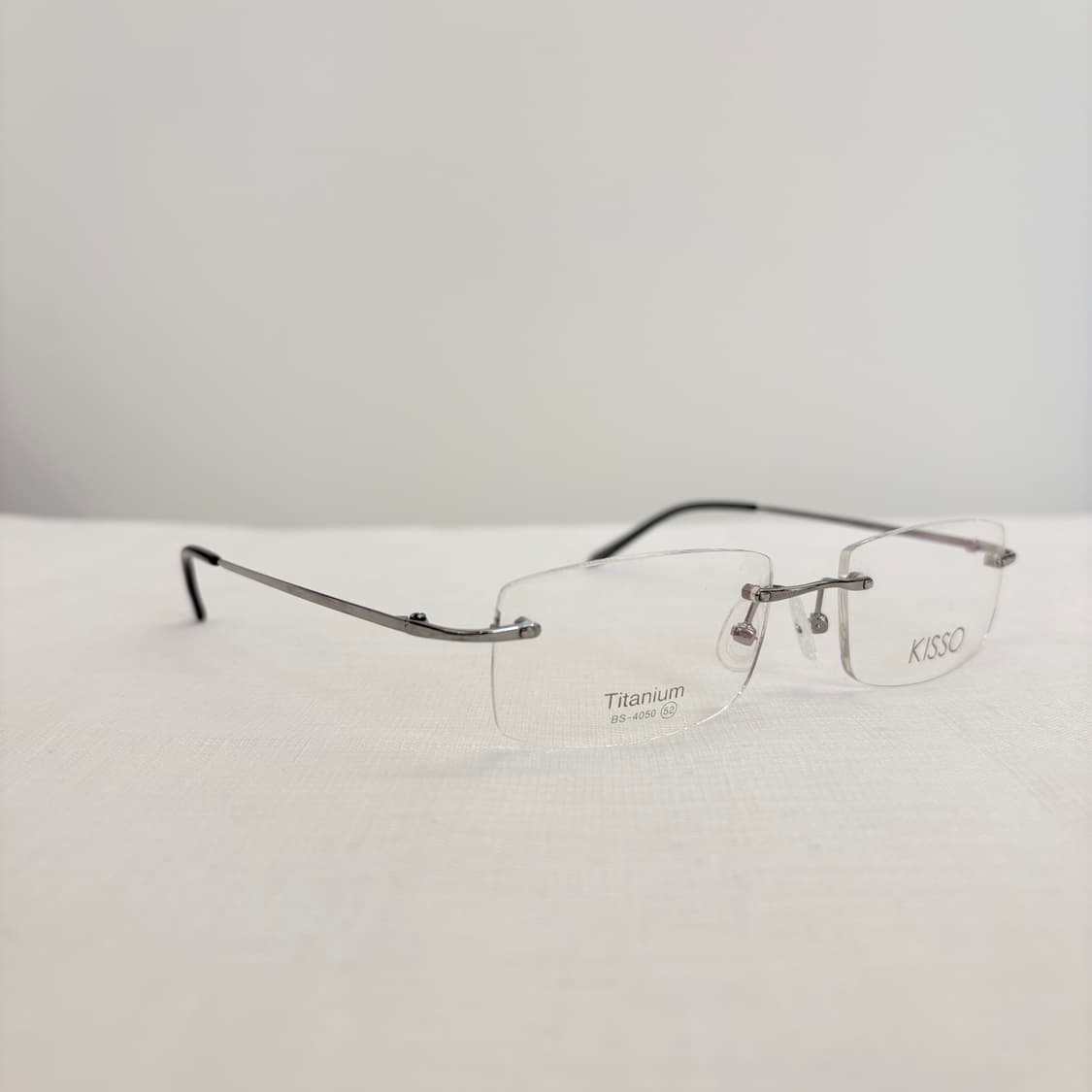 KISSO 실버 무테 빈티지안경 상품이미지3
