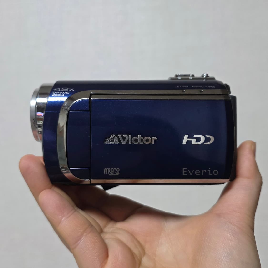 jvc GZ-MG840/미품/풀박스/블루컬러 상품이미지4