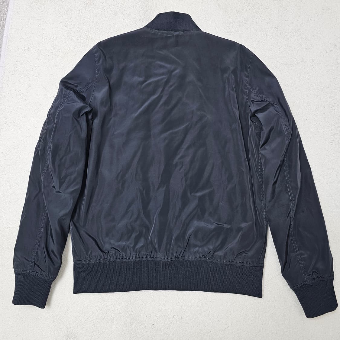 L 자라 ZARA 남자 블랙 MA-1 봄버 자켓 상품이미지4