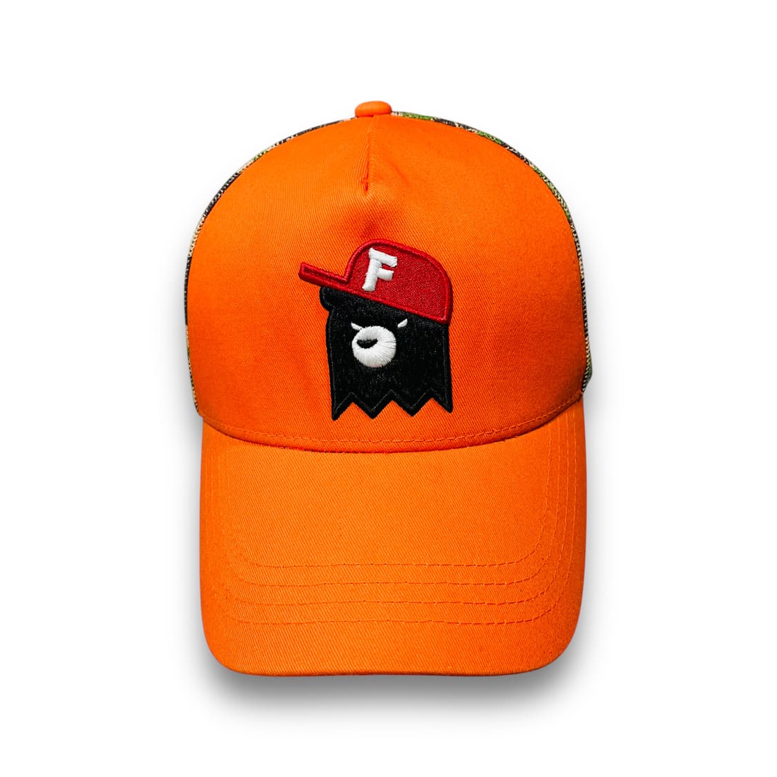 푸부 F 베어 카모플라주 민트급 메쉬캡 상품이미지2