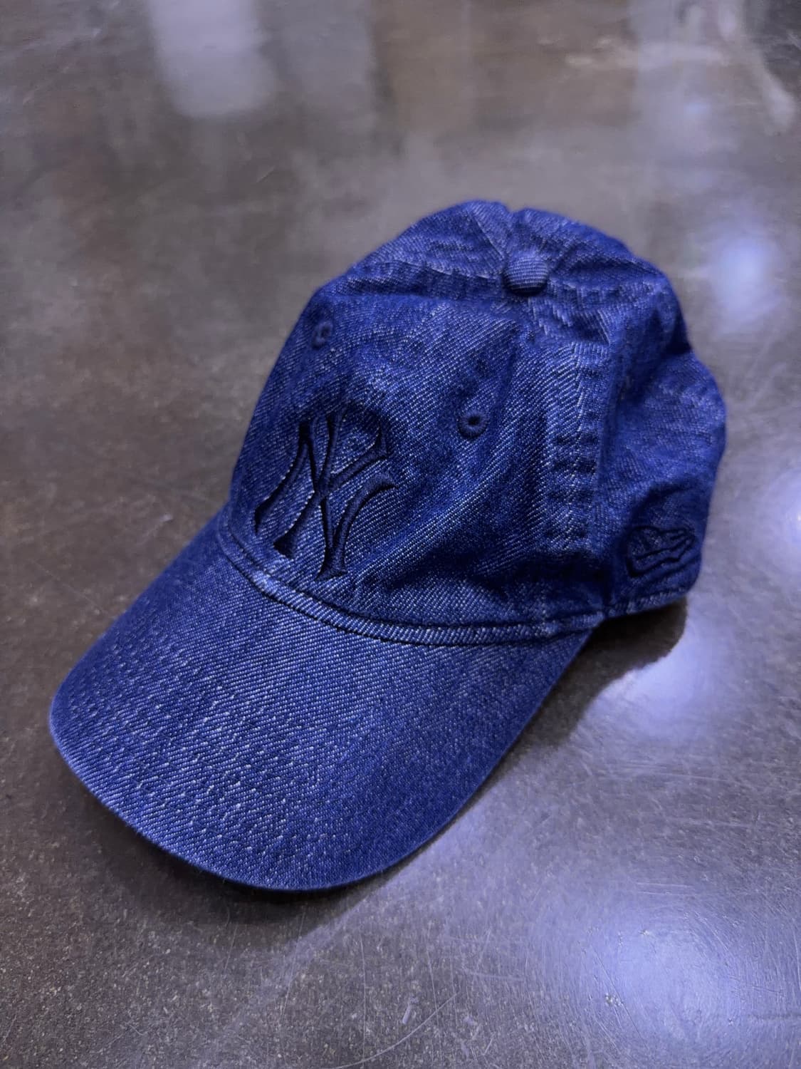 뉴에라 MLB 뉴욕 양키스 NY 데님 볼캡 유스 야구모자 상품이미지1