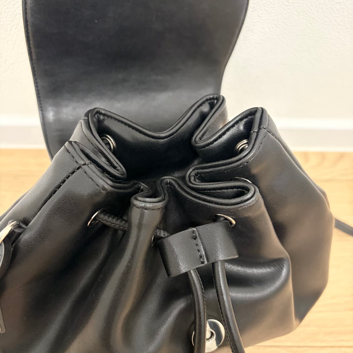 커버낫 클로버하트 클래식 미니 백팩 (블랙) 상품이미지6