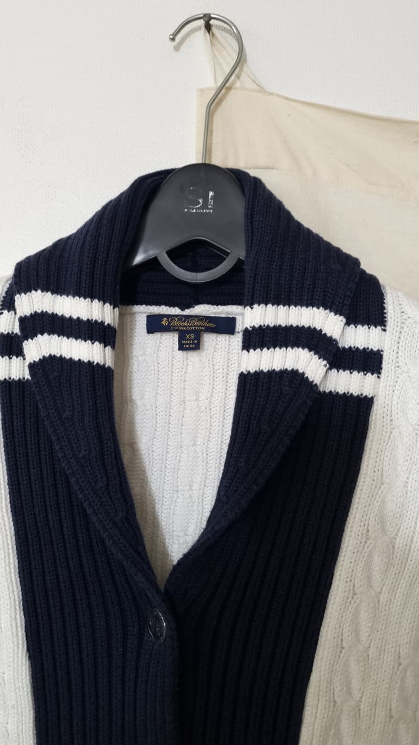 brooks brothers케이블 마린 니트 가디건 상품이미지3