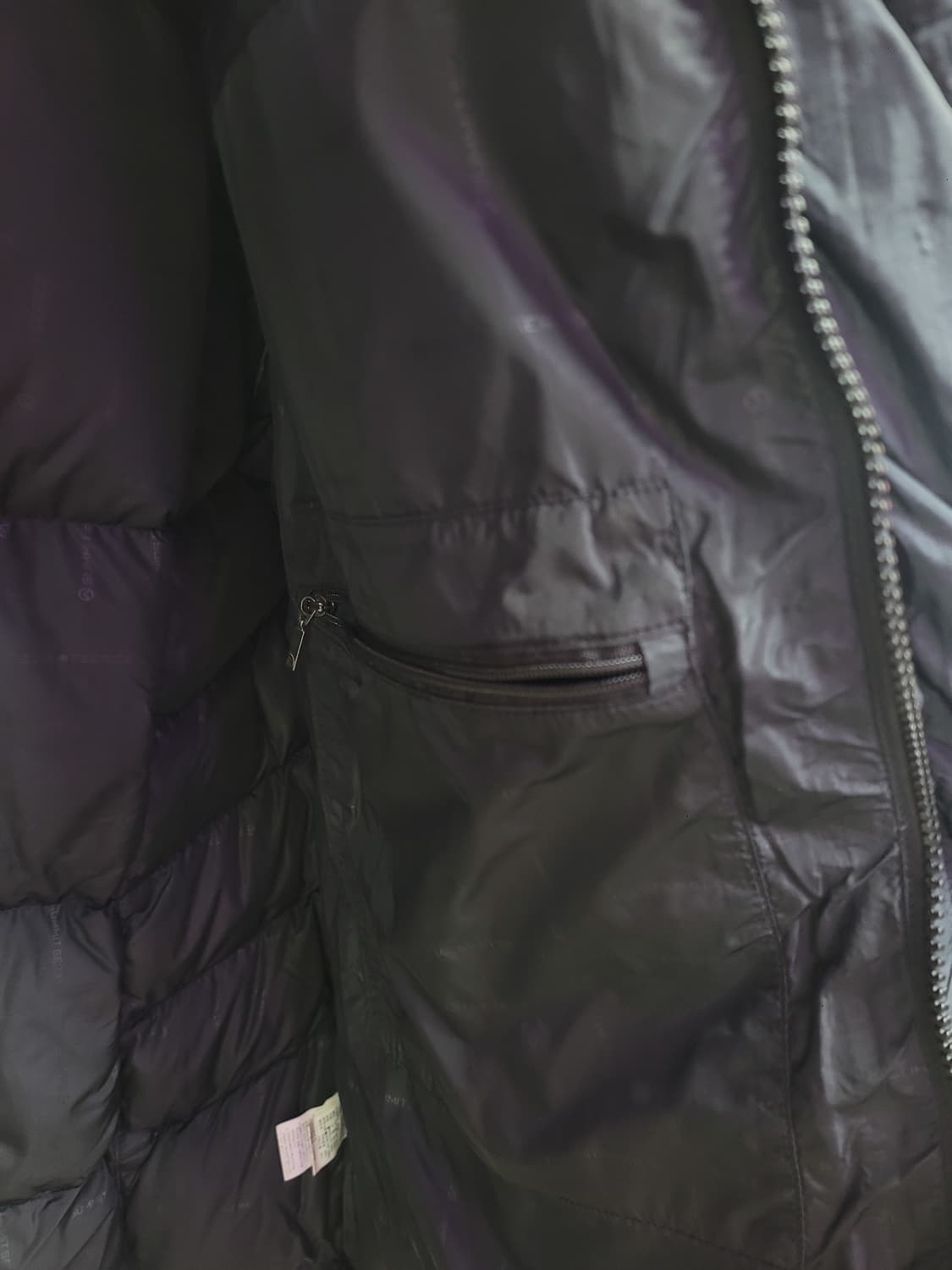 노스페이스 700 블랙 진네이비 패딩 상품이미지8