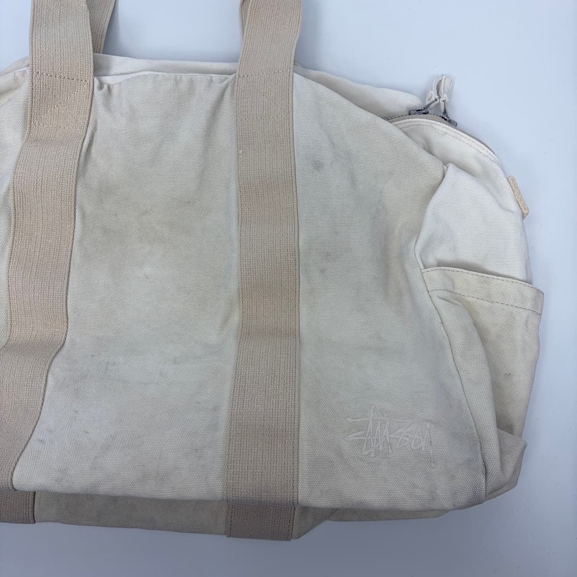 스투시 캔버스 플라이트 백 가방 숄더백 토트백 상품이미지4