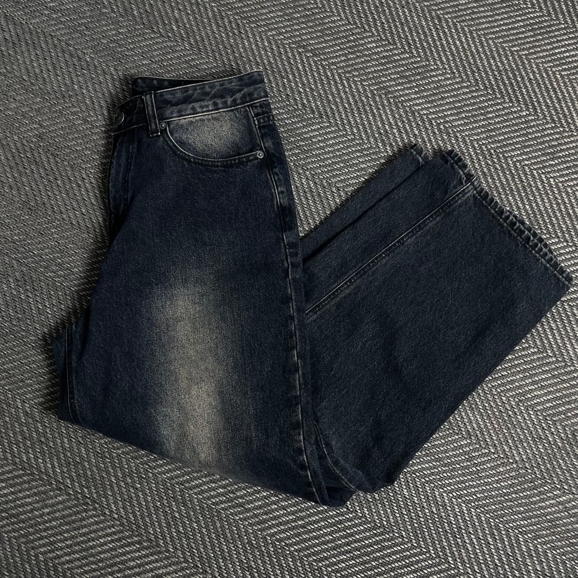 빈티지 와이드 워싱 데님 팬츠y 5025 상품이미지1